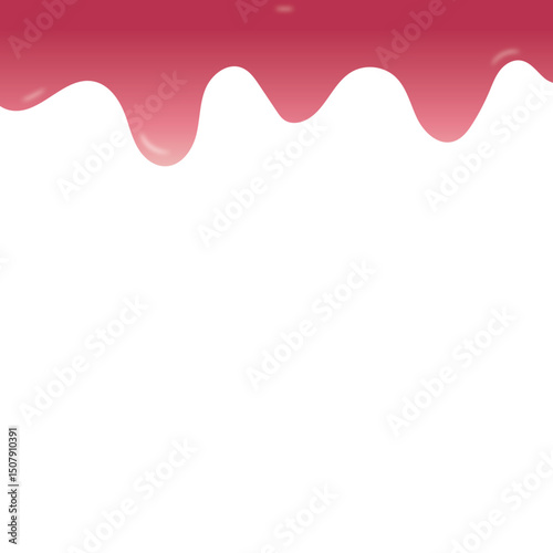 pink liquid abstract melted