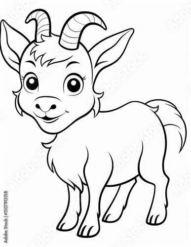goat cartoon illustration