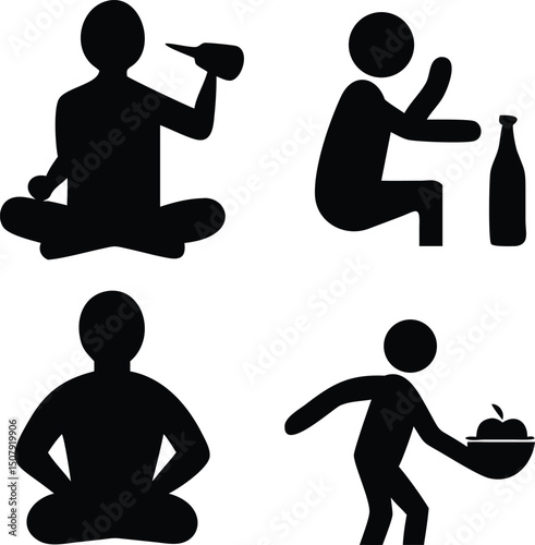 Healthy Lifestyle Icons