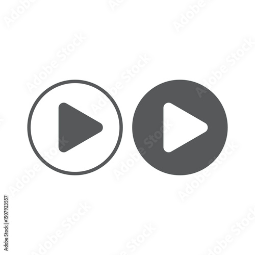 play button vector