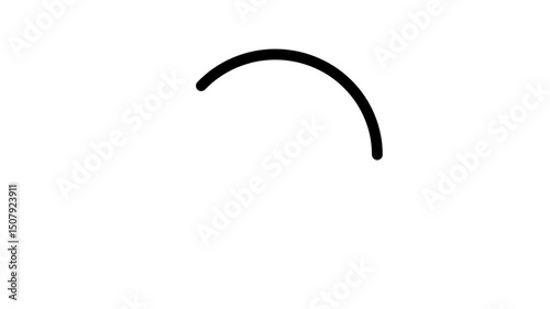 black and red prohibition icon animation