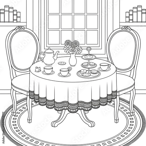 This is a tea table 