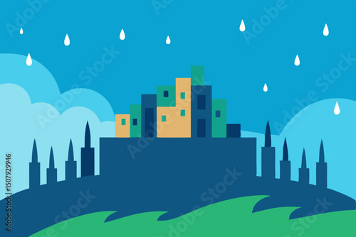 city in the night