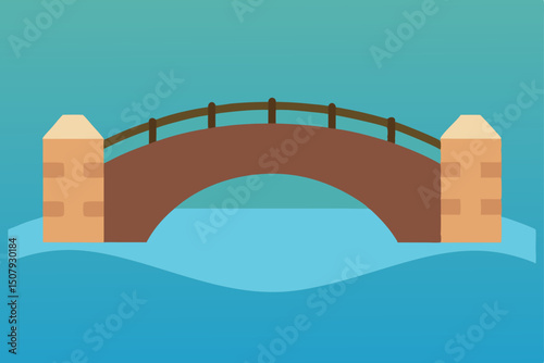 illustration of a mosque in the background