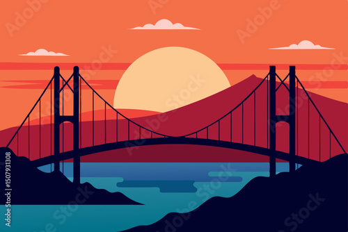 golden gate bridge at dusk