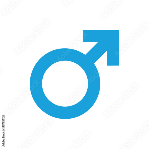 male symbol vector 