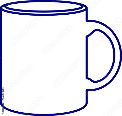 Vector of Stanley. Stanley Cup Silhouette or line art. cup of coffee or tea. Hot drinks or cold drinks. juice. Glass of drinks