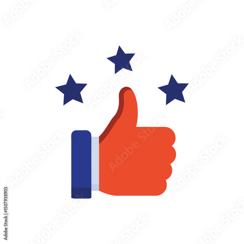 Thumbs Up Icon – Like Symbol for Web, App & Social Media