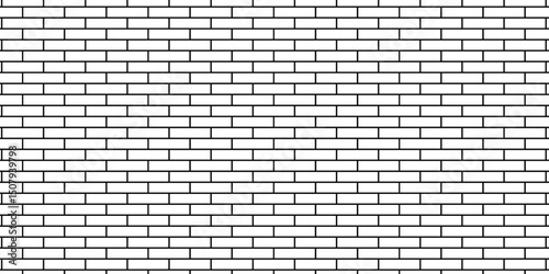 Vector empty stucco masonry pavement floor and wall limestone brickwork concrete texture. Urban white, black line cement rough row wallpaper abstract background.	
