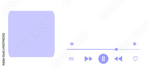 Music Player Interface Element