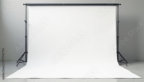 Pure white seamless backdrop, perfect for product photography, online, pastel