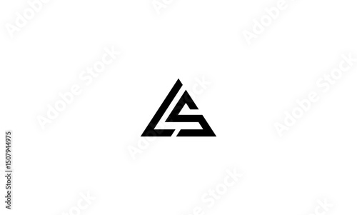 LS  initial letters, monogram logo