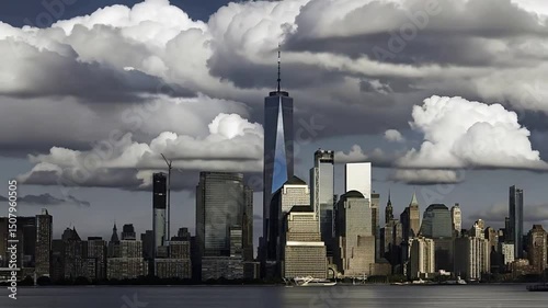 Aerial Time-lapse Photography of New York City Landmarks