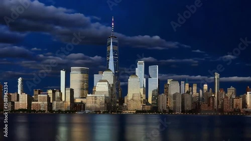 Aerial Time-lapse Photography of New York City Landmarks