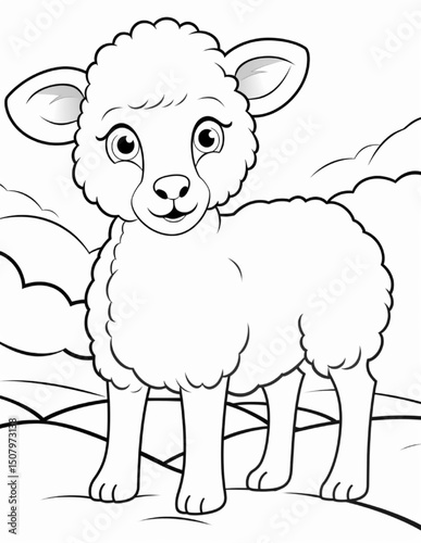 sheep cartoon illustration