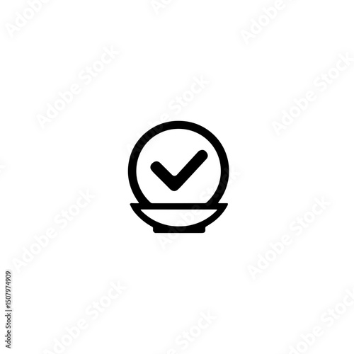 Order Accuracy icon highlighting food delivery tech, efficient service