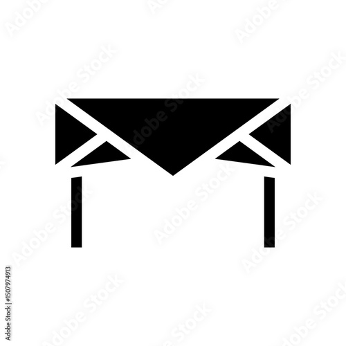 tablecloth glyph icon