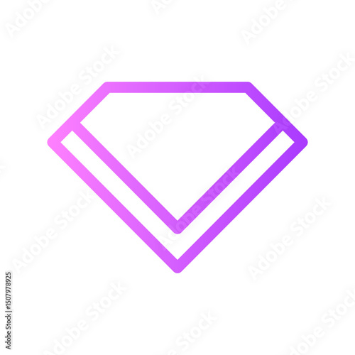 napkin gradient icon