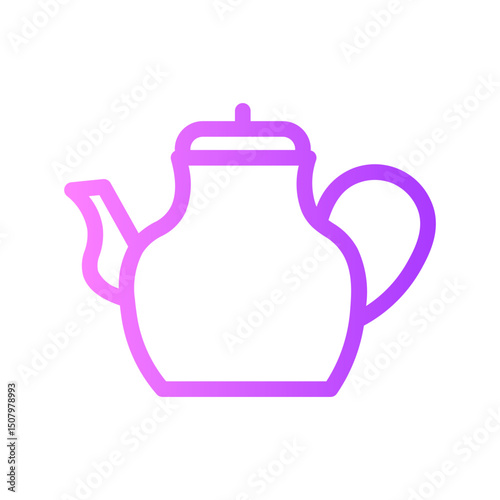 teapot gradient icon