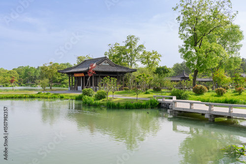pavilion in the park