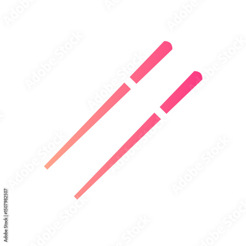 chopsticks gradient icon