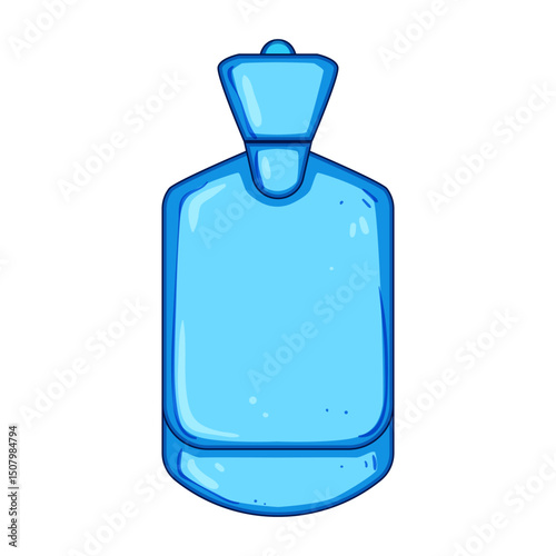 agony bottle pain relief cartoon vector illustration