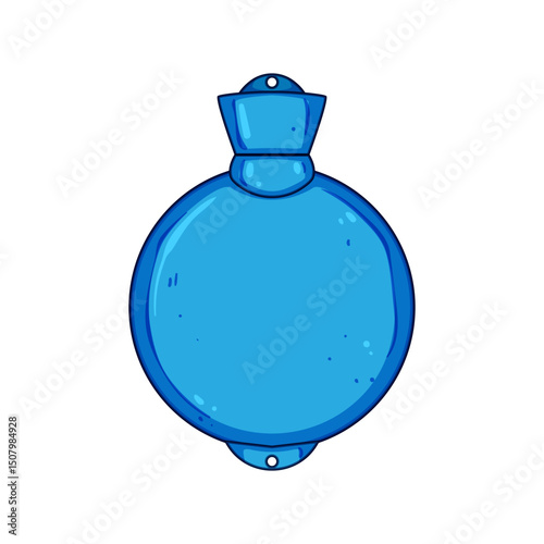 suffering bottle pain relief cartoon vector illustration