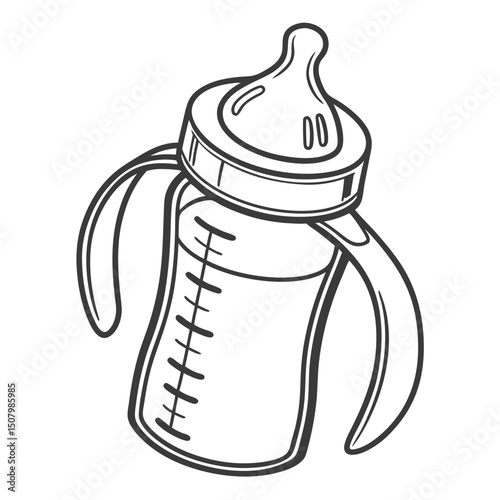 baby bottle and pacifier