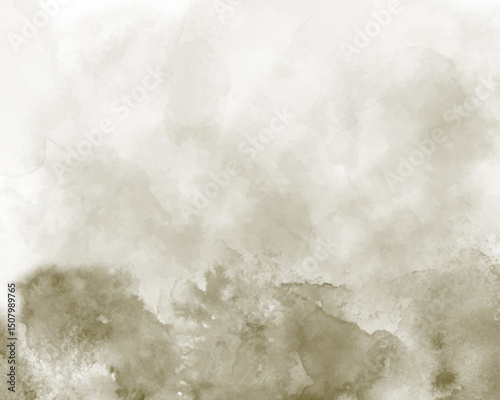 Abstract colorful watercolor for background. Digital art painting.