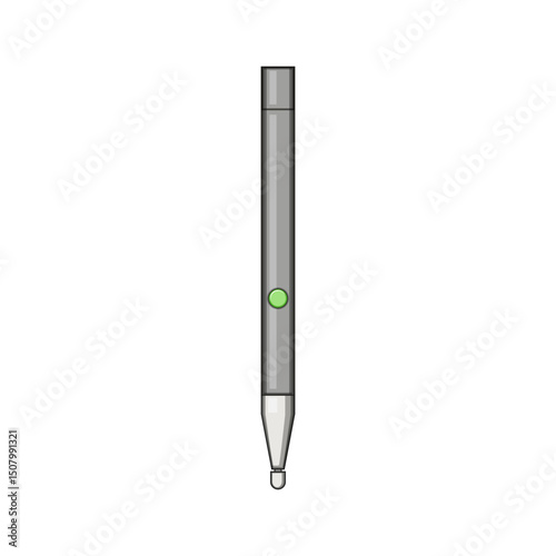digital interactive whiteboard pen cartoon vector illustration