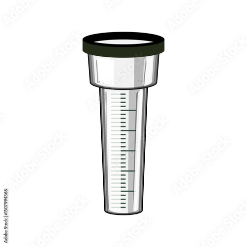 measurement rain gauge cartoon vector illustration