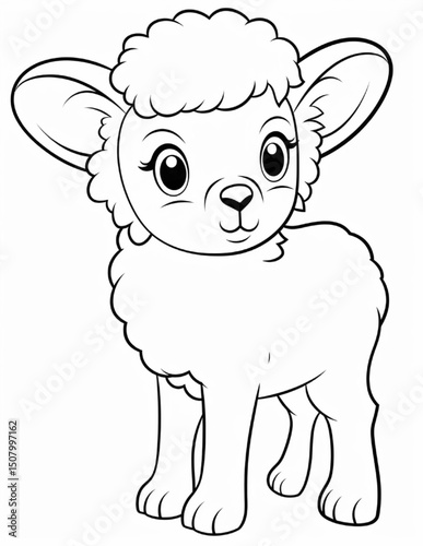 sheep cartoon illustration