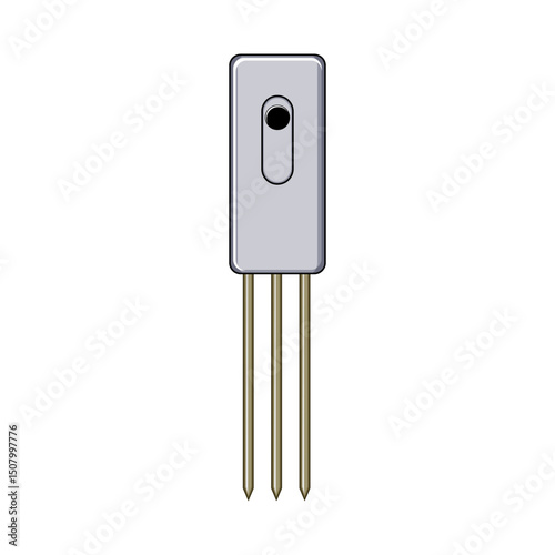 farming soil moisture sensor cartoon vector illustration