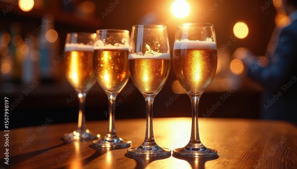 Cristal glasses raised, successful team party , win, corporate Cristal glasses raised, successful team party , win, corporate
