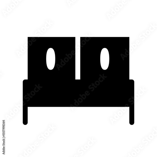 chest of drawers glyph icon