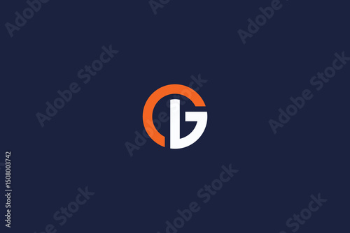 letter cg logo icon concept vector logo design template elements