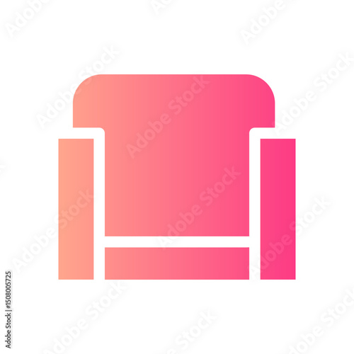 couch gradient icon