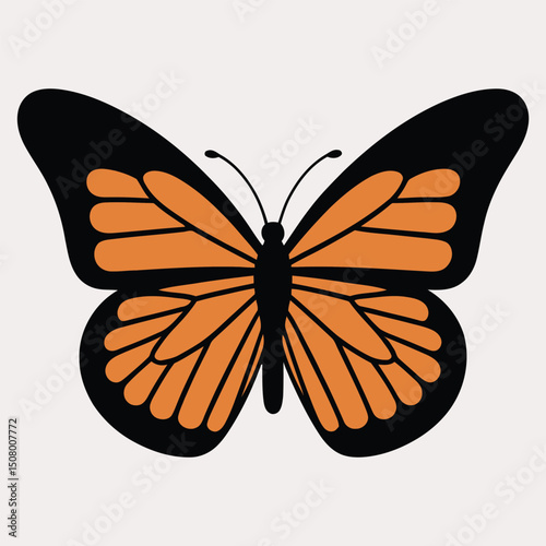 butterfly icon design, vector illustration eps10 graphic.