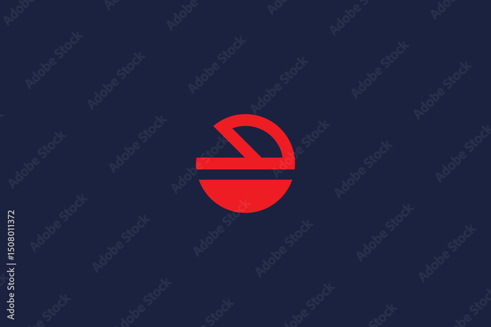 Naklejka premium letter e logo icon concept vector logo design template elements