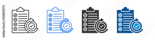 Follow Up Multistyle Icon Sheet