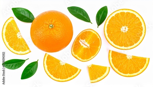 set of oranges