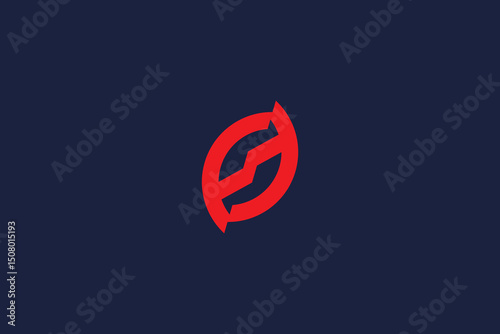 letter s leaf logo icon concept vector logo design template elements