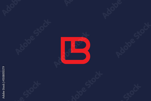 letter lb logo icon concept vector logo design template elements