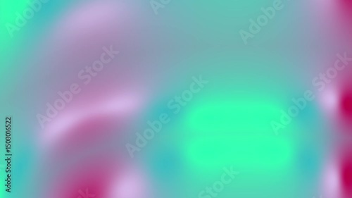 Abstract vibrant gradient background with soft hues of teal and pink for creative design use