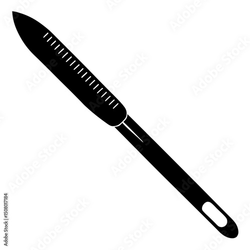 mascara brush vector illustration