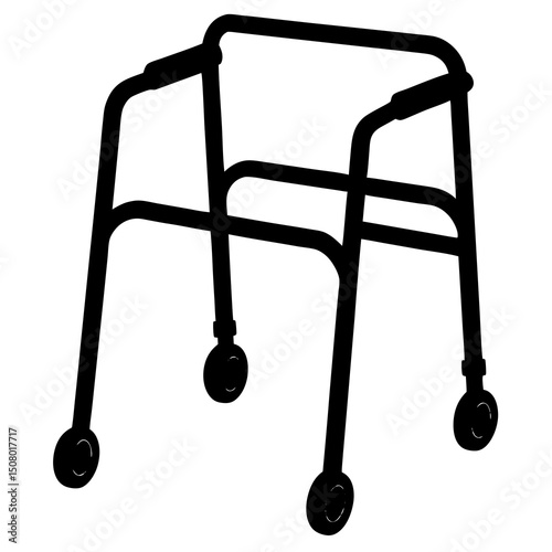 shopping cart with clipping path
