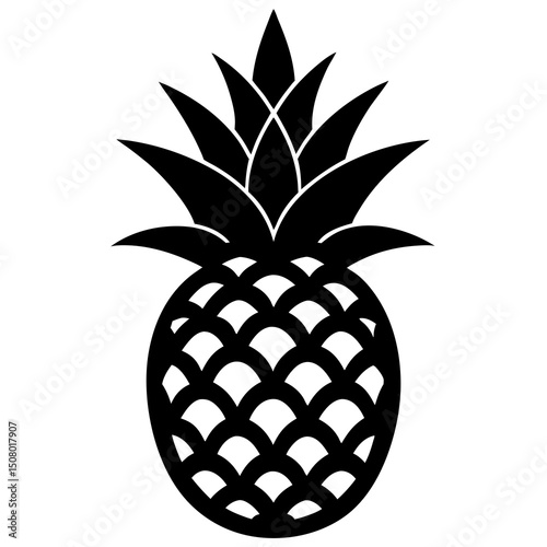 vector illustration of pineapple