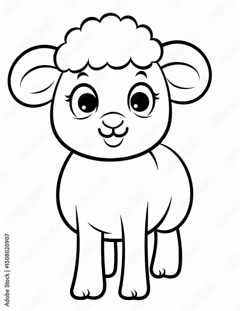 sheep cartoon illustration