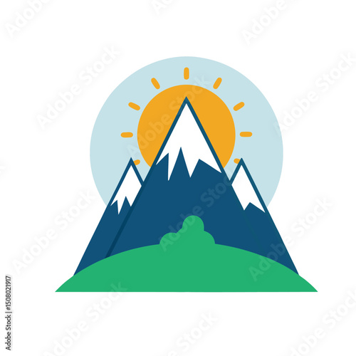 camping in the mountains