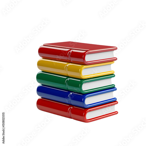 Books cut out, transparent PNG